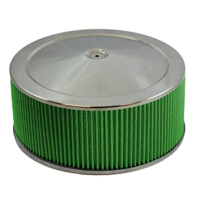 Green Filter USA - Green Filter 2197 Air Cleaner Assembly 1.25" Drop Base 14" Top