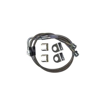 Synergy Manufacturing - Synergy 8066 Jeep JK Extended Front/Rear DOT Approved Brake Line Kit for JK