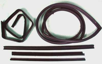 Fairchild Industries - Fairchild Industries KD1011A Belt Channel Seal Kit Driver Side for Jeep CJ7