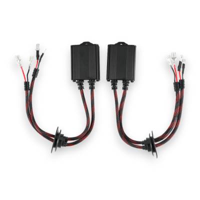 ARC Lighting - ARC Lighting LED Anti-Flicker Decoder Harness Kit H1/H3 PAIR 20012