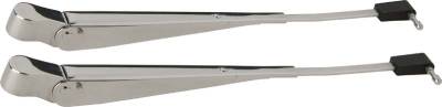 Kentrol - Kentrol 30545 Polished Windshield Wiper Arms Pair for 87-95 Jeep Wrangler YJ