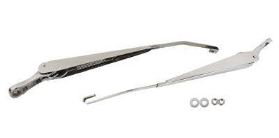 Kentrol - Kentrol 30591 Polished Windshield Wiper Arms Pair for 07-18 Jeep Wrangler JK