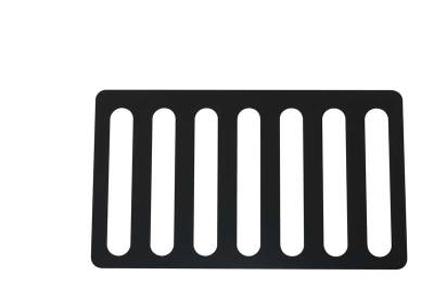 Kentrol - Kentrol 50583 Black Hood Vent for 07-18 Jeep Wrangler JK