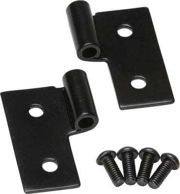 Kentrol - Kentrol 50407 Black Lower Door Hinge Pair for 76-06 Jeep CJ & Wrangler TJ/YJ