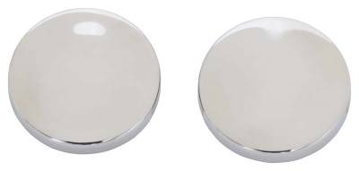 Kentrol - Kentrol 30022 Polished Liftgate Button Covers Pair for 07-18 Jeep Wrangler JK