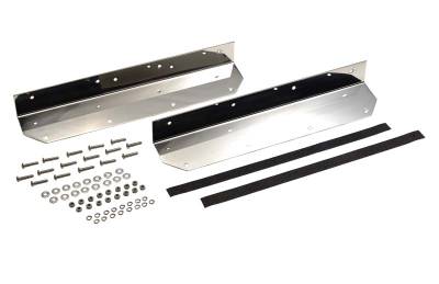 Kentrol - Kentrol 30447 Polished Step Cover Inlay Pair for 87-95 Jeep Wrangler YJ