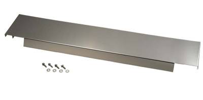 Kentrol - Kentrol 30456 Polished Stainless Frame Cover for 87-95 Jeep Wrangler YJ