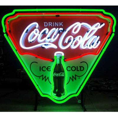 Neonetics - Neonetics 5CCICE Coca-cola Ice Cold Shield Neon Sign