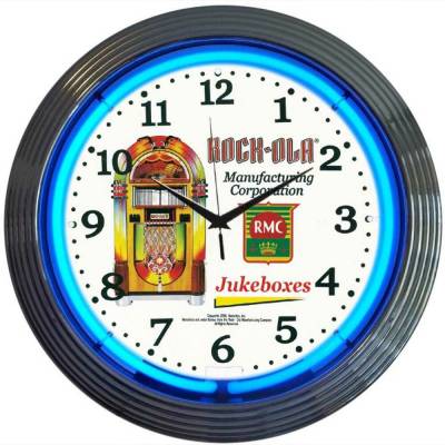 Neonetics - Neonetics 8ROCXX Rock-Ola Jukebox Neon Clock