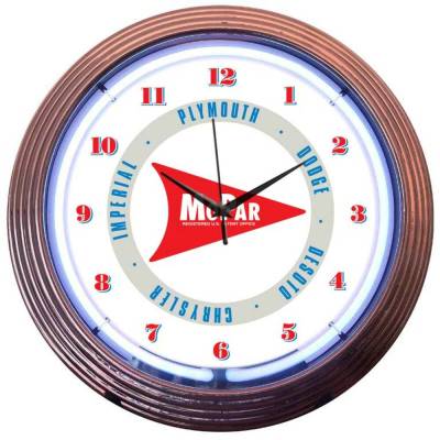 Neonetics - Neonetics 8MPARW Neon Clock for Mopar Arrow
