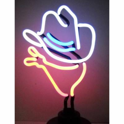 Neonetics - Neonetics 4COWBOY Cowboy Neon Sculpture