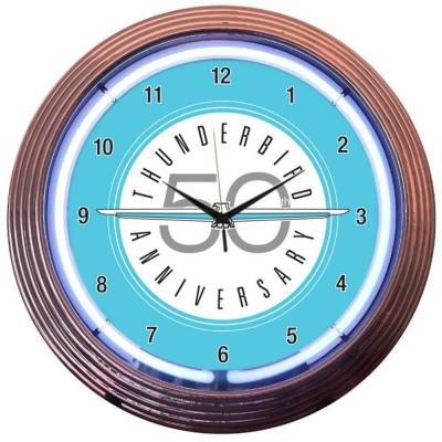 Neonetics - Neonetics 8THUND Neon Clock for Ford Thunderbird