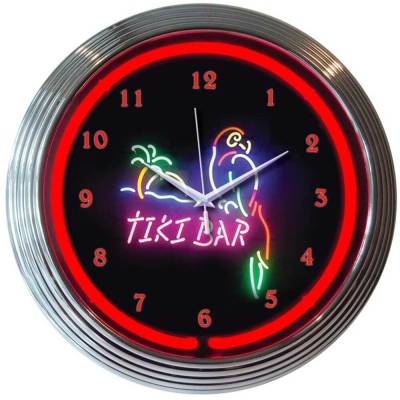 Neonetics - Neonetics 8TIKIX Tiki Bar Neon Clock
