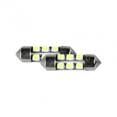 Recon - Recon 264212WH 3175 LED Dome Light Bulb White Pair