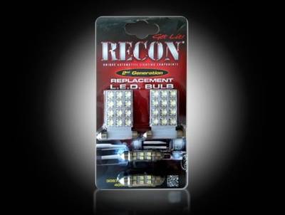 Recon - Recon 264162 LED Dome Light Bulb Kit White 07-14 Silverado/Sierra