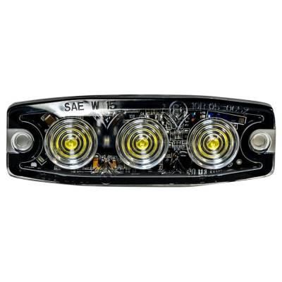 Recon - Recon 26421WH 3-LED 12 Function 3W High-Intensity Strobe Light Module White