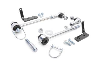 Rough Country Suspension Systems - Rough Country Front Disconnect Sway Bar Links for 2.5" Lift for Jeep JK 1029