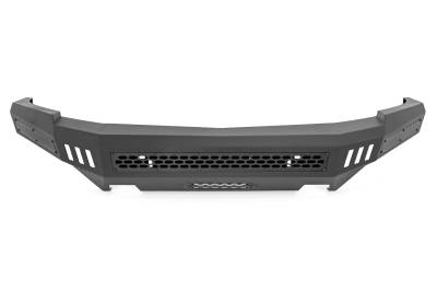 Rough Country Suspension Systems - Rough Country 10910 Front Hi-Clear Black Bumper for 07-13 Silverado 1500 2WD/4WD