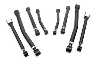 Rough Country Suspension Systems - Rough Country X-Flex Complete Control Arm Set 4"-6" Lift for Jeep JK 11300