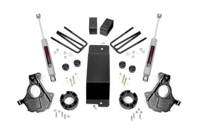 Rough Country Suspension Systems - Rough Country 3.5" Suspension Lift Kit 14-18 Silverado/Sierra 1500 4WD 12430