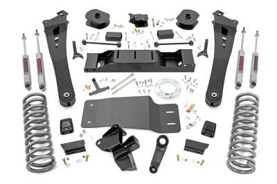 Rough Country Suspension Systems - Rough Country 36030 5" Non-AISIN Suspension Lift Kit for 19-24 RAM 2500 4WD