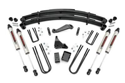 Rough Country Suspension Systems - Rough Country 49670 6" V2 Suspension Lift Kit for 99-04 Super Duty V10/Diesel