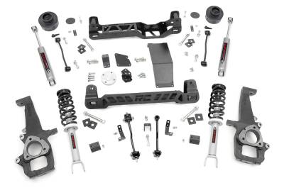 Rough Country Suspension Systems - Rough Country 4" Suspension Lift Kit for 12-18 RAM 1500/CLASSIC 4WD 33332