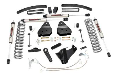 Rough Country Suspension Systems - Rough Country 59770 6" V2 Suspension Lift for 08-10 F250/F350 Super Duty Gas 4WD