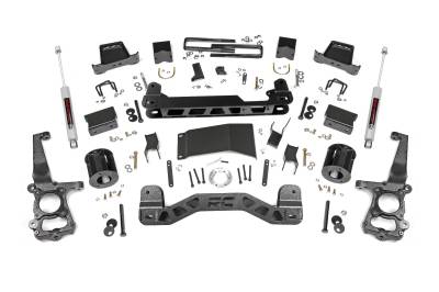Rough Country Suspension Systems - Rough Country 55730 6" Suspension Lift Kit for 15-20 Ford F150 4WD