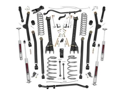 Rough Country Suspension Systems - Rough Country 63122 6" Long Arm Lift Kit for 04-06 Jeep Wrangler LJ 4WD