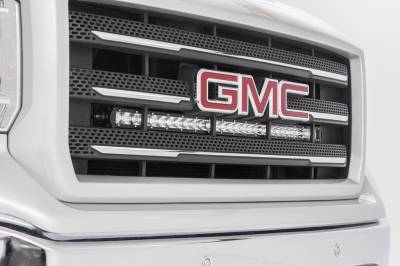 Rough Country Suspension Systems - Rough Country Grille Mount 30" LED Light Bar Kit 14-18 Sierra 1500 70625