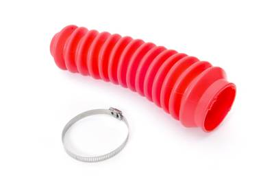 Rough Country Suspension Systems - Rough Country 87150 Polyurethane Shock Absorber Dust Boot Each Red
