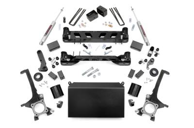 Rough Country Suspension Systems - Rough Country 75230 6" N3 Suspension Lift Kit for 16-21 Toyota Tundra 2WD/4WD
