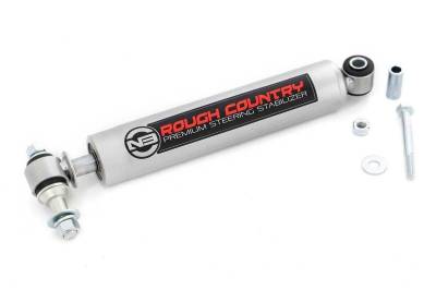 Rough Country Suspension Systems - Rough Country 8731730 0-6" Lift N3 Single Steering Stabilizer for Chevy/GM/Jeep