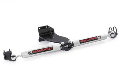 Rough Country Suspension Systems - Rough Country N3 Dual Steering Stabilizer 2.5"-8" Lift for 13-24 RAM HD 8749430