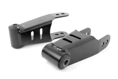Rough Country Suspension Systems - Rough Country RC0502 1"-2" Lowering Leaf Spring Shackle Kit 04-13 F150