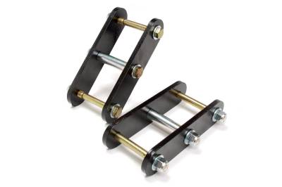 Rough Country Suspension Systems - Rough Country RC0274 Rear Leaf Spring Shackles 0-3/8" Lift for 76-86 Jeep CJ/YJ