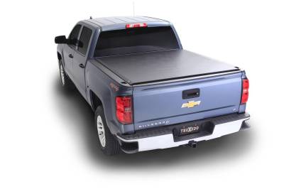 RealTruck Truxedo - Truxedo Lo Pro QT Vinyl Roll-Up Tonneau Cover Silverado/Sierra 5.8' 571801