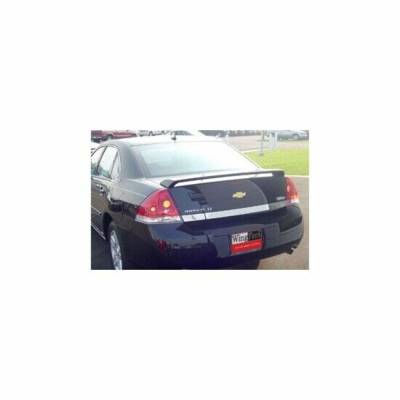 WingTech - WingTech Factory Style Two Post Rear Spoiler Un-Lighted ABS-144