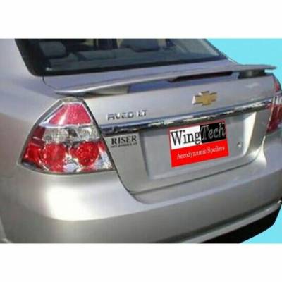 WingTech - WingTech Factory Style Two Post Rear Spoiler Lighted ABS-232