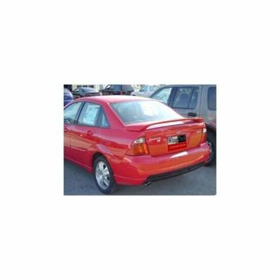 WingTech - WingTech Factory Style Two Post Rear Spoiler Un-Lighted ABS-129