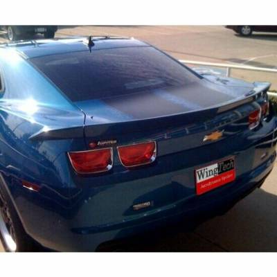 WingTech - WingTech Custom Style Flush Mount Rear Spoiler Un-Lighted WT-14016