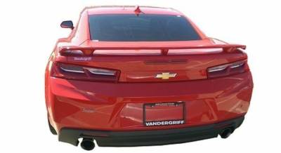 WingTech - WingTech Factory Style Three Post Rear Spoiler Un-Lighted ABS-419A