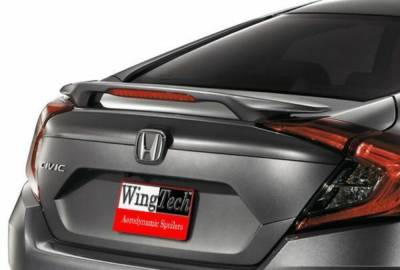 WingTech - WingTech Factory Style Two Post Rear Spoiler Lighted WT-14210