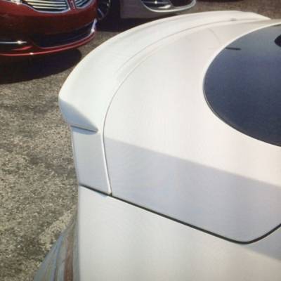 WingTech - WingTech Custom Style Lip Mount Rear Spoiler Un-Lighted WT-14021