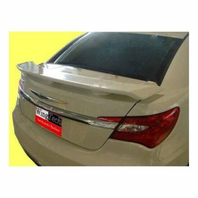 WingTech - WingTech Factory Style Three Post Rear Spoiler Un-Lighted ABS-164