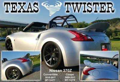 WingTech - WingTech Custom Style Flush Mount Rear Spoiler Un-Lighted WT-14277