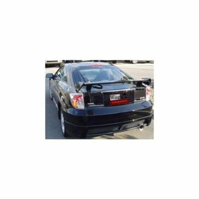 WingTech - WingTech Factory Style Two Post Rear Spoiler Un-Lighted WT-14100