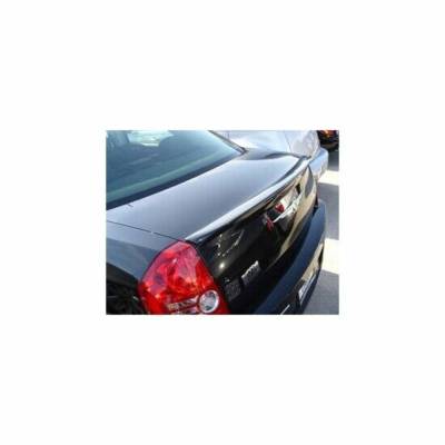 WingTech - WingTech Custom Style Lip Mount Rear Spoiler Un-Lighted ABS-224