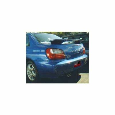 WingTech - WingTech Factory Style Two Post Rear Spoiler Lighted WT-14078
